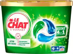 Auchan Le chat lessive capsules le chat expert offre