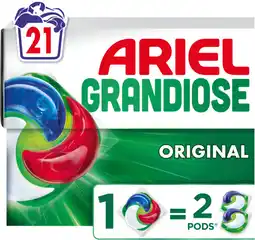 Auchan Ariel lessive capsules ariel offre