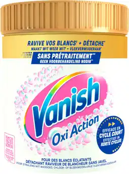 Auchan Supermarché Vanish poudre détachante textile blanc vanish oxi action offre