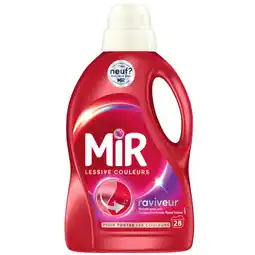 Auchan Supermarché Mir lessive spéciale couleurs mir offre