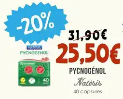 Naturalia Natesis pycnogénol offre