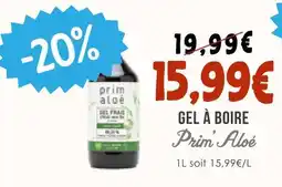 Naturalia Prim'aloé gel à boire offre