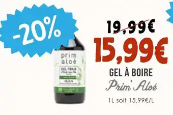 Prim'aloé gel à boire