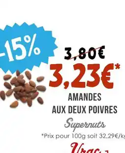 Naturalia Supernuts amandes aux deux poivres offre