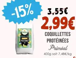 Naturalia Priméal coquillettes protéinées offre