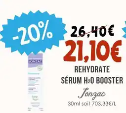 Naturalia Jonzac rehydrate sérum h2o booster offre