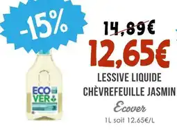 Naturalia Ecover lessive liquide chèvrefeuille jasmin offre