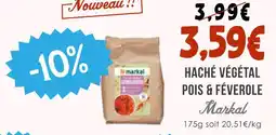 Naturalia Markal haché végétal pois & féverole offre