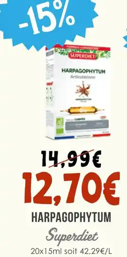 Naturalia Superdiet harpagophytum offre