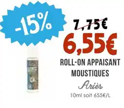 Naturalia Ariès roll-on apaisant moustiques offre