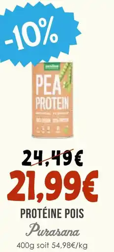 Naturalia Purasana protéine pois offre