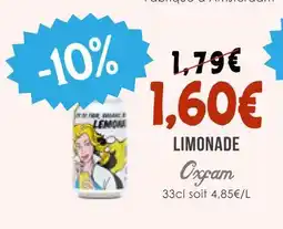Naturalia Oxfam limonade offre