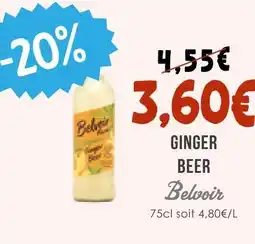 Naturalia Belvoir ginger beer offre