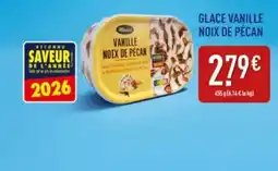 ALDI Glace vanille noix de pécan offre