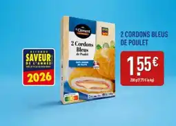 ALDI 2 cordons bleus de poulet offre