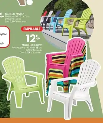 Fauteuil dolomiti