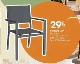 La Foir'Fouille Fauteuil goa offre