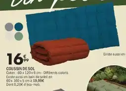 La Foir'Fouille Coussin de sol offre