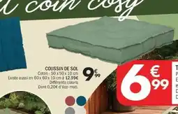 La Foir'Fouille Coussin de sol offre