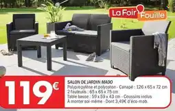 La Foir'Fouille Salon de jardin mado offre