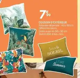 La Foir'Fouille Coussin d'extérieur offre