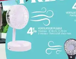 La Foir'Fouille Ventilateur pliable offre