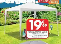 La Foir'Fouille Tonnelle pepito 3 x 3 m offre