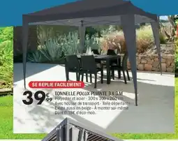 La Foir'Fouille Tonnelle polux pliante 3x 3 m offre