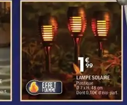 La Foir'Fouille Lampe solaire offre