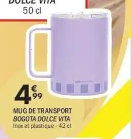 La Foir'Fouille Mug de transport bogota dolce vita offre