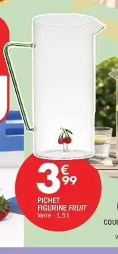 La Foir'Fouille Pichet figurine fruit offre