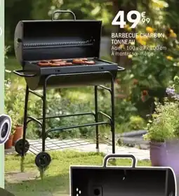 La Foir'Fouille Barbecue charbon tonneau offre