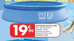 La Foir'Fouille Kit piscine easy ø 2,44m offre
