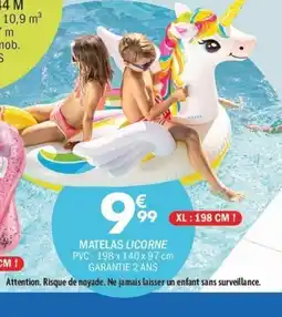 La Foir'Fouille Matelas licorne offre
