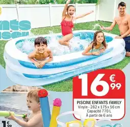 La Foir'Fouille Piscine enfants family offre