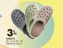 La Foir'Fouille Sabots offre