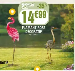 La Foir'Fouille Flamant rose décoratif offre