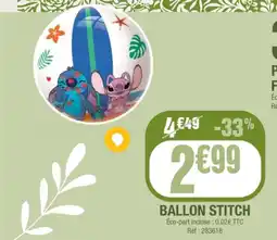 La Foir'Fouille Ballon stitch offre