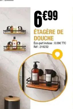 La Foir'Fouille Étagère de douche offre