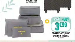 La Foir'Fouille Organisateur de valise 6 pièces offre