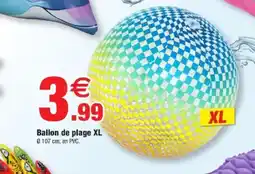Bazarland Ballon de plage XL offre