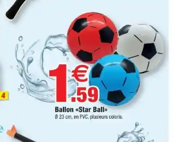 Bazarland Ballon Star Ball offre