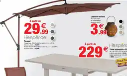 Bazarland HESPÉRIDE Parasol offre