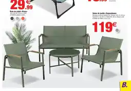 Bazarland Salon de jardin Copacabana offre