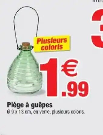 Bazarland Piège à guêpes offre