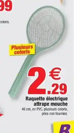 Bazarland Raquette électrique attrape mouche offre