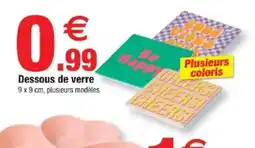 Bazarland Dessous de verre offre