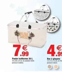 Bazarland Panier isotherme offre