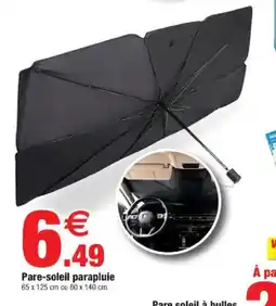 Bazarland Pare-soleil parapluie offre