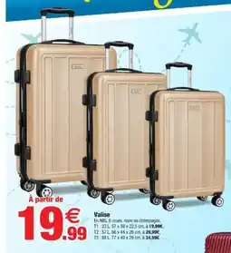Bazarland Valise offre